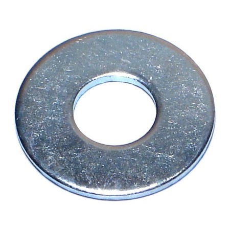 MIDWEST FASTENER Fender Washer, Fits Bolt Size 3/8" , Steel Zinc Plated Finish, 100 PK 07643